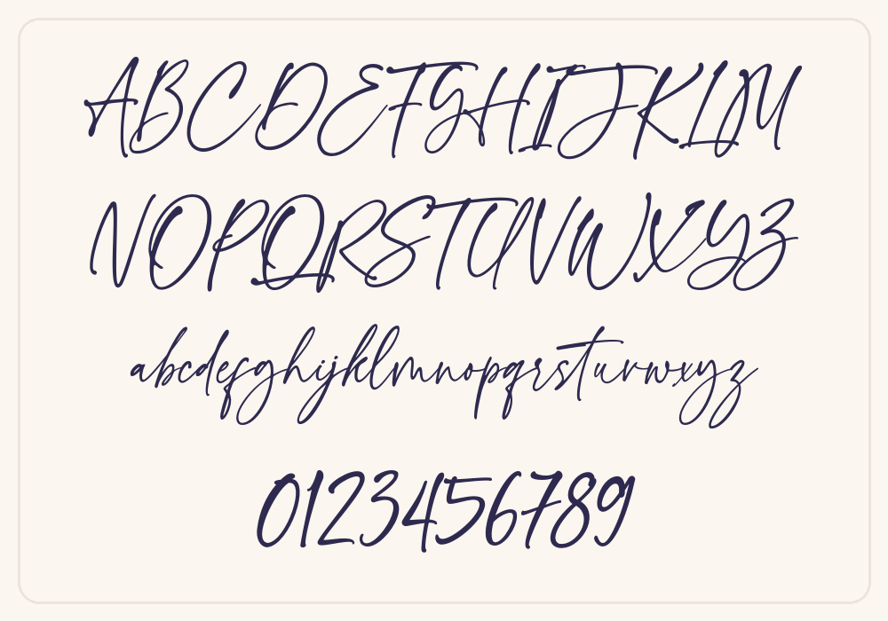 Advantage alphabet A to Z
