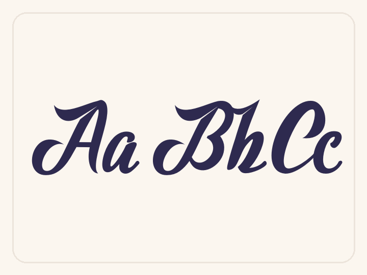 Adventure Script free font preview