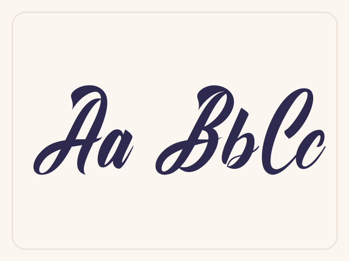 Alligator free font preview