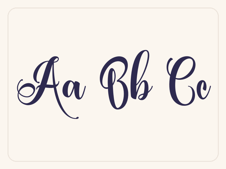 Ardilla free font preview