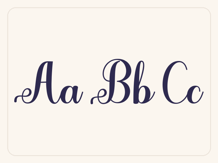 Ashley Bergamote free font preview