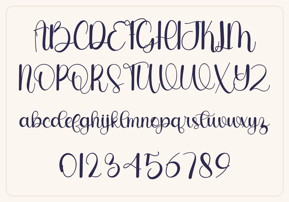 Baby alphabet A to Z