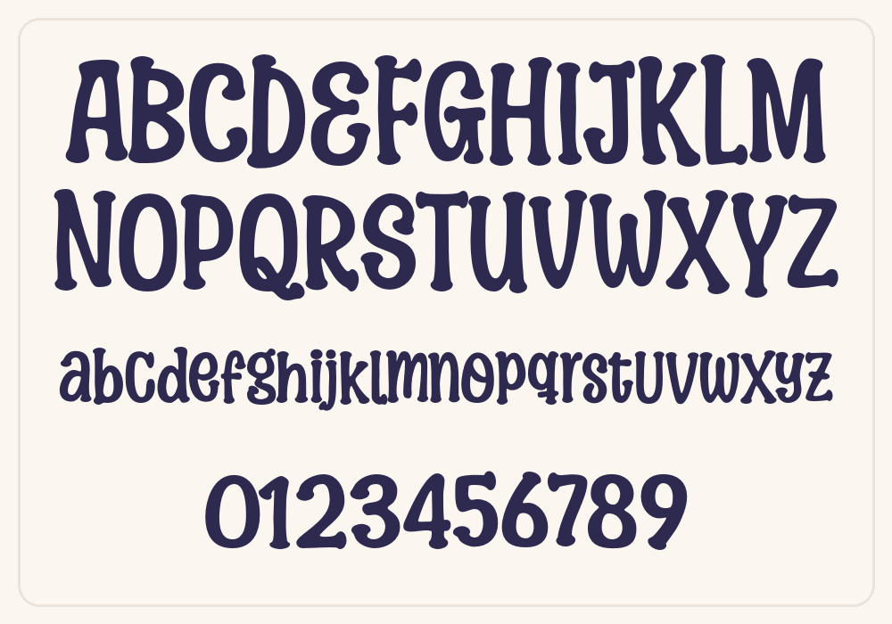 Barely Enough alphabet A to Z