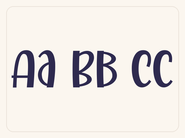 Cute Rita free font preview