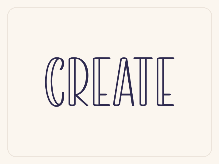 Daily Book Inline free font preview