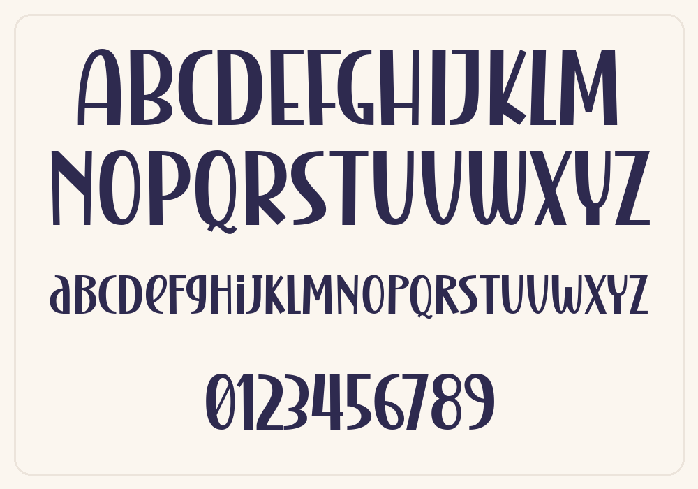 Dolley alphabet A to Z