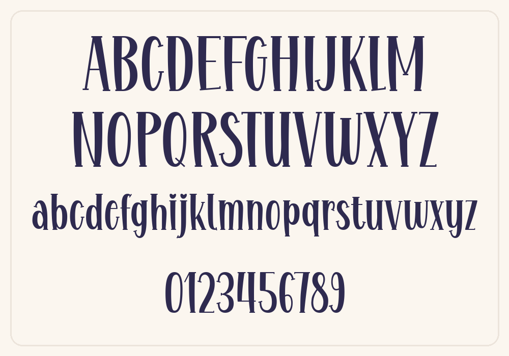 Emanie alphabet A to Z