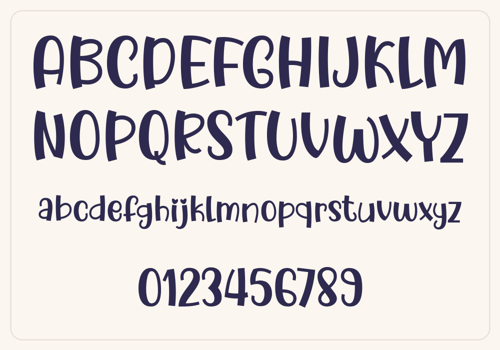 Emilya Birthday alphabet A to Z