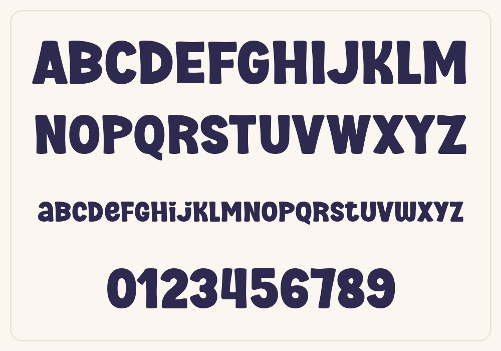 Fresh Juice alphabet A to Z