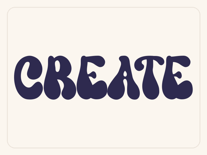 Funky Retro free font preview