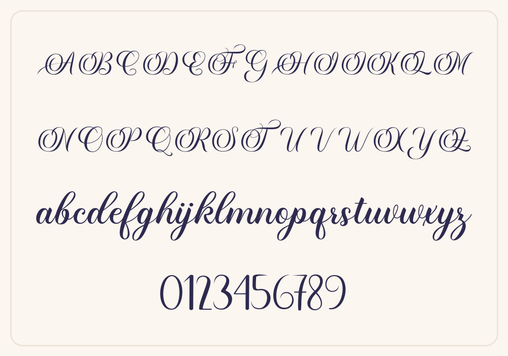 Garden Hidaleya alphabet A to Z