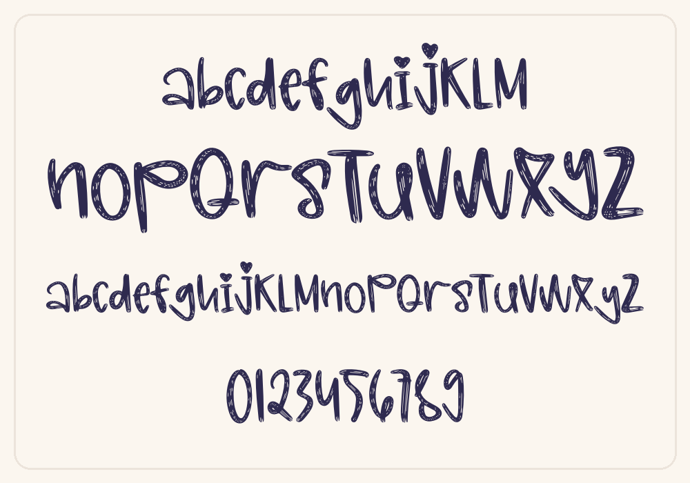 Hello Rainbow alphabet A to Z
