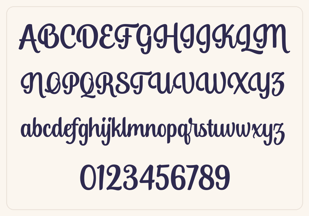 Highbright alphabet A to Z