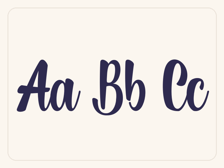 Lightning Script free font preview