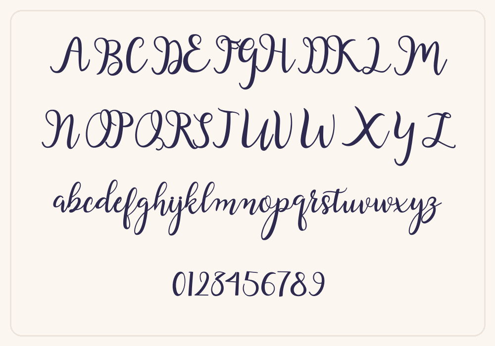 Loving alphabet A to Z