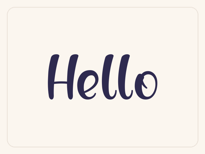 Maylee free font preview