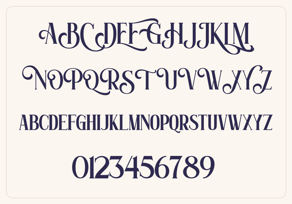 Mick Caster alphabet A to Z