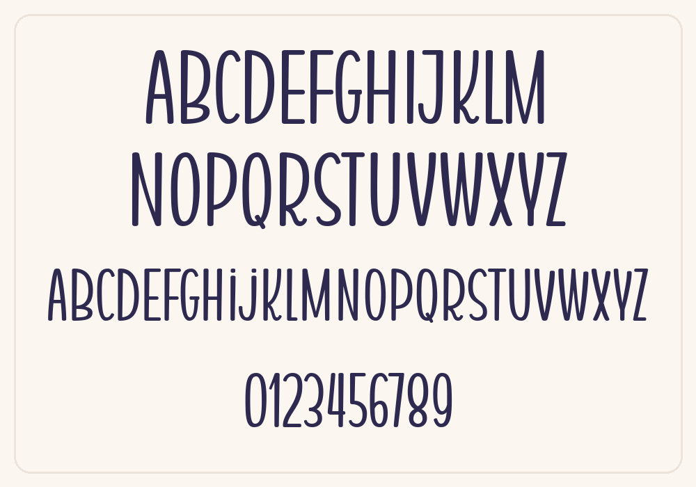 Mini Garden alphabet A to Z