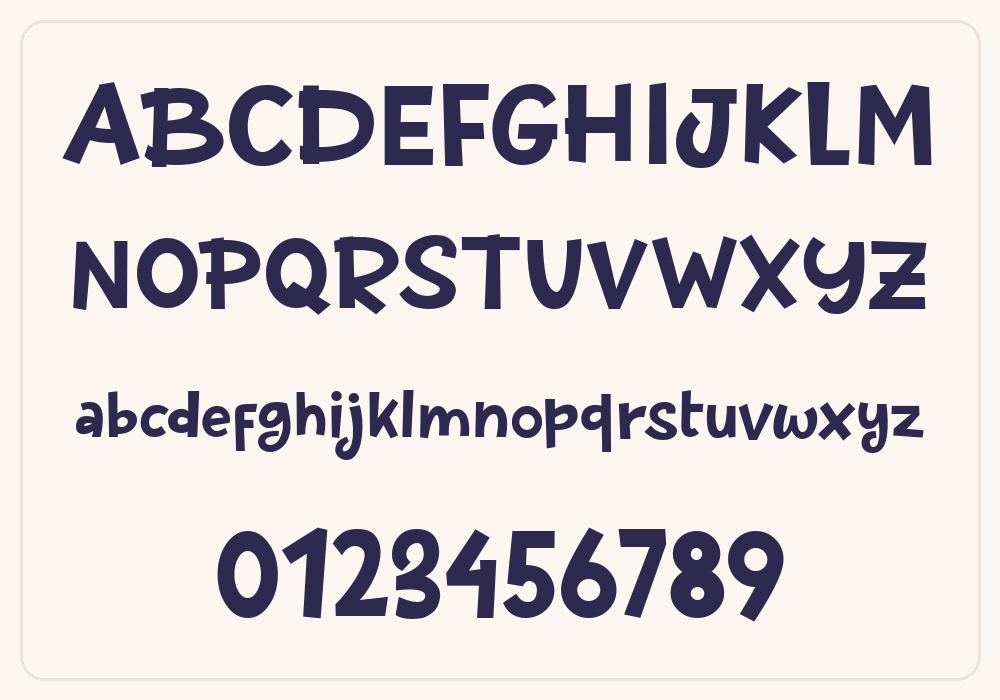 Morning Miow alphabet A to Z