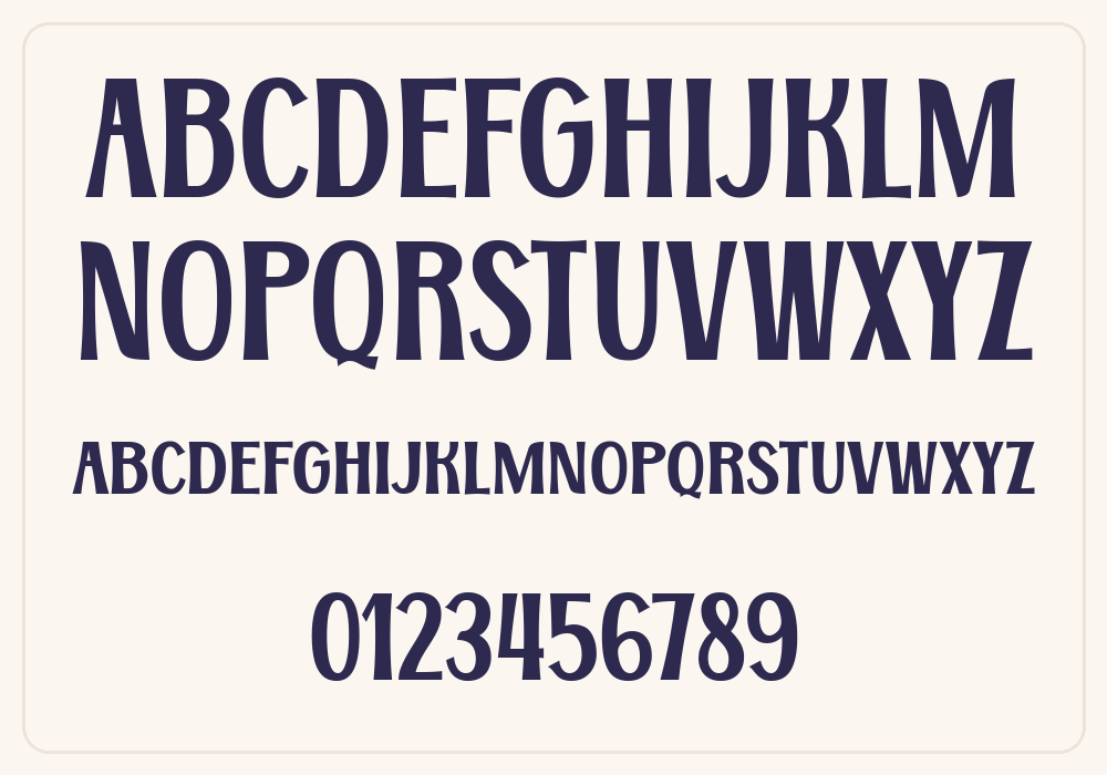 My Sweet Inspiration alphabet A to Z