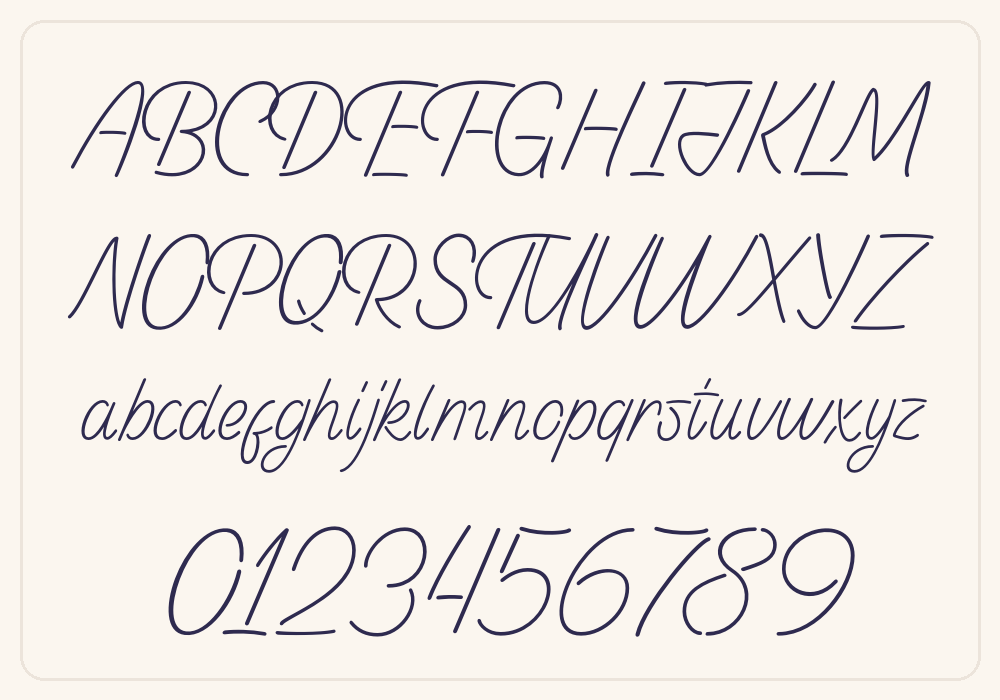 Neonsign alphabet A to Z