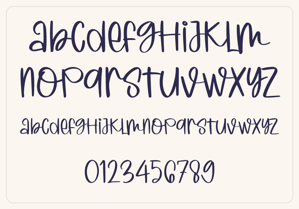 SOMETHING alphabet A to Z