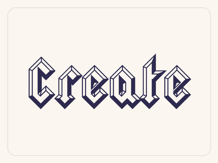 Squealer Embossed free font preview