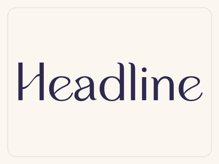 Stigma Display Typeface free font preview