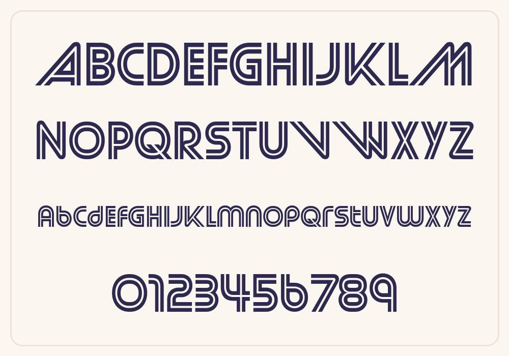 Street Cred alphabet A to Z