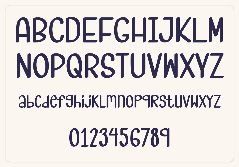 Sweet Love alphabet A to Z